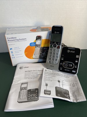 AT&T CRL32102 Cordless answering system caller ID/call waiting DECT 6.0