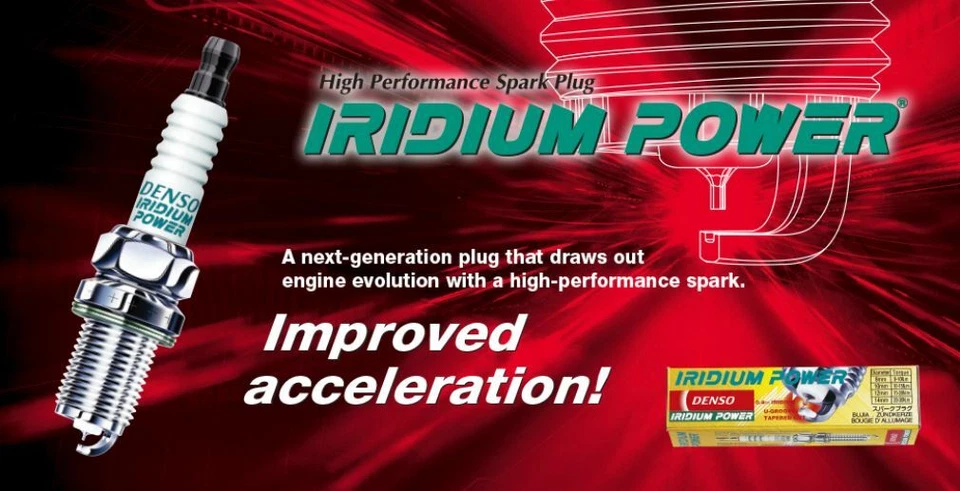 Juego de 4 bujías DENSO IRIDIUM POWER para Ford Focus 2002-2004 2,0 L L L4 Foto 4 de 4