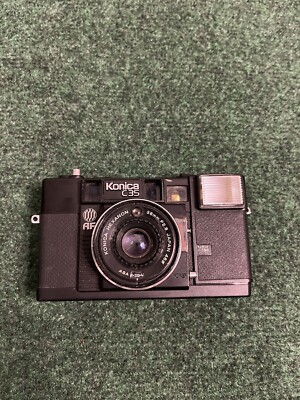 KONICA C35 FM(ブラック) フルメンテナンス済み#313 Konica C35 AF Black Point & Shoot 35mm Film Camera | eBay