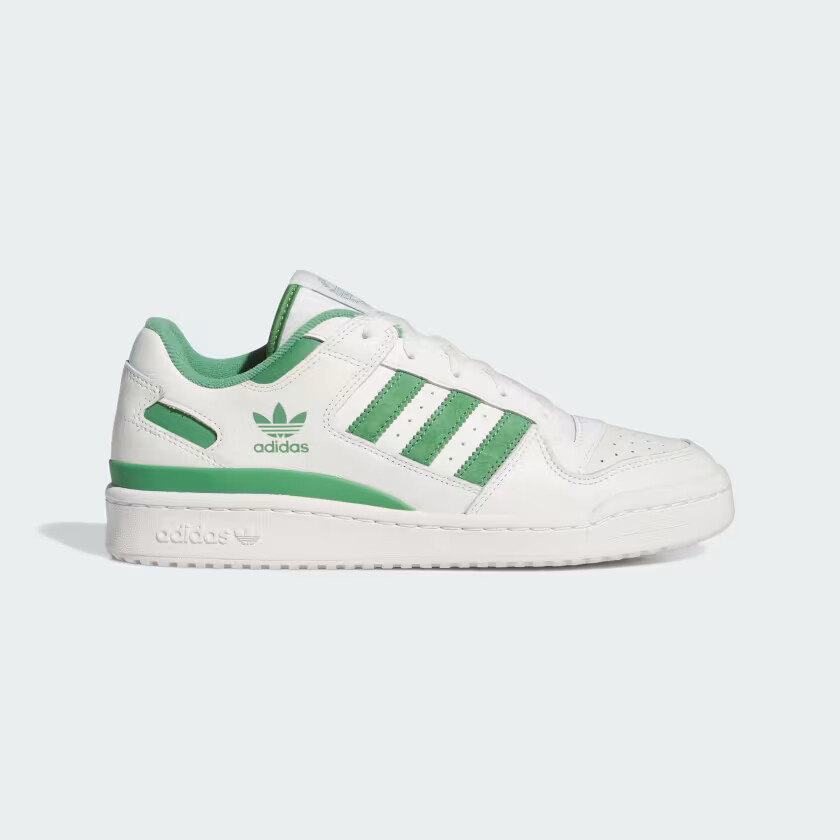 МУЖСКИЕ кроссовки ADIDAS FORUM LOW CL IG3778 Cloud White / Preloved Green