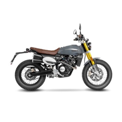 15127 KOMPLETTER AUSPUFF LEOVINCE FANTIC HERREN 125 SCRAMBLER/FLAT TRACK 2021-