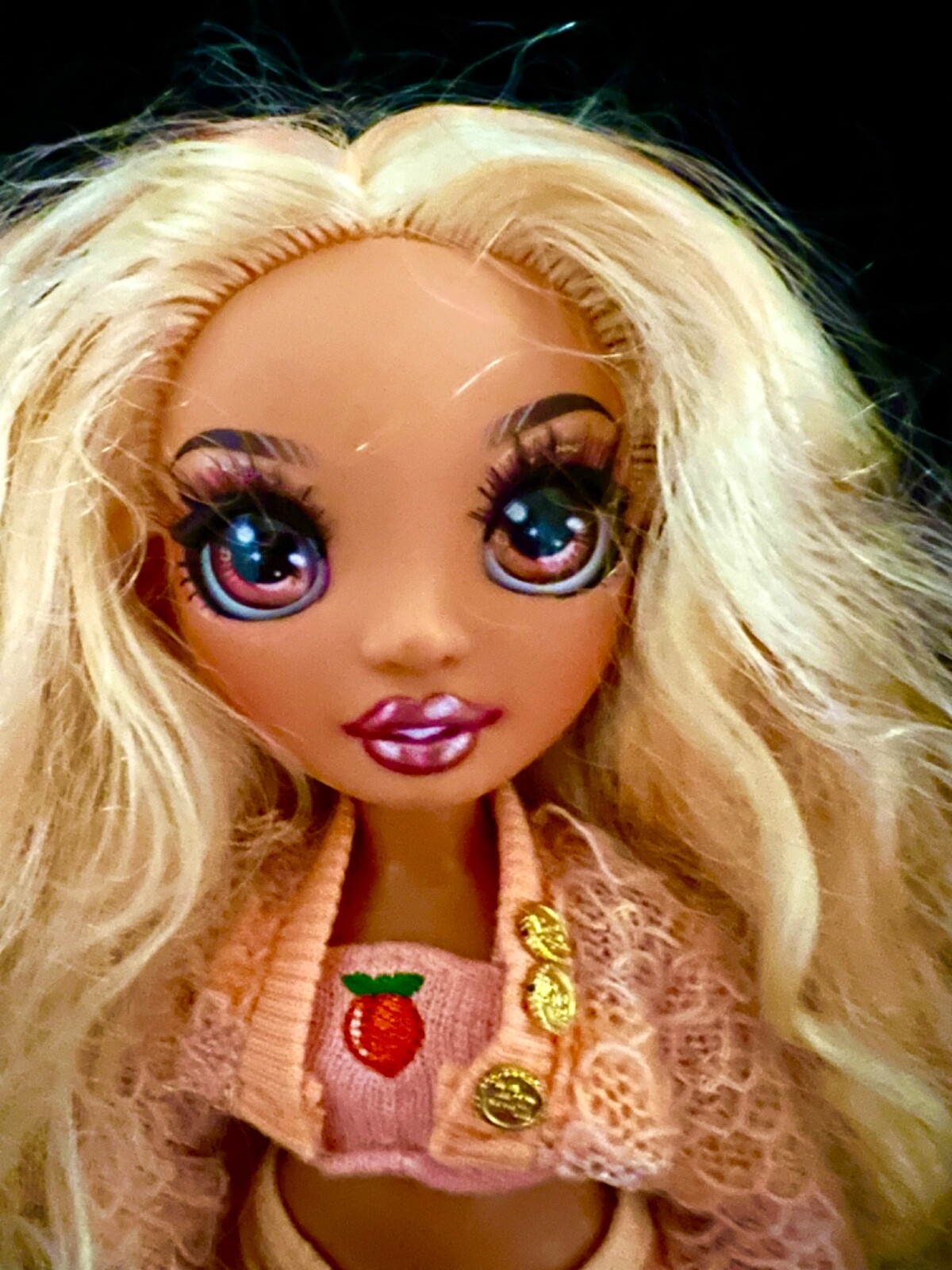 RAINBOW HIGH BLOOM DOLL Peach eBay