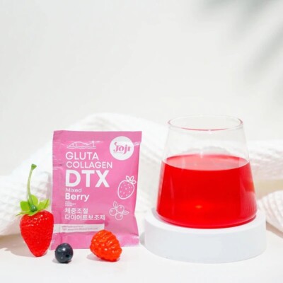 JOJI Gluta Collagen DTX Mixed Berry Pune Bark Vitamin C L-Glutathione Drink  Skin | eBay