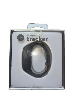 iJoy Activity Tracker for Distance, Step & Calorie Calculation in Sleek Black