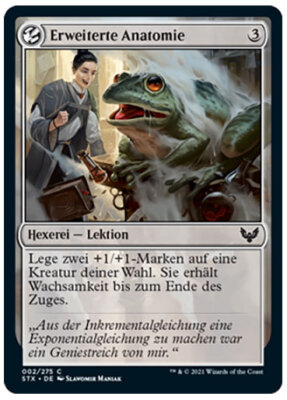  Magic the Gathering - Erweiterte Anatomie - STX-DE002 MtG NM