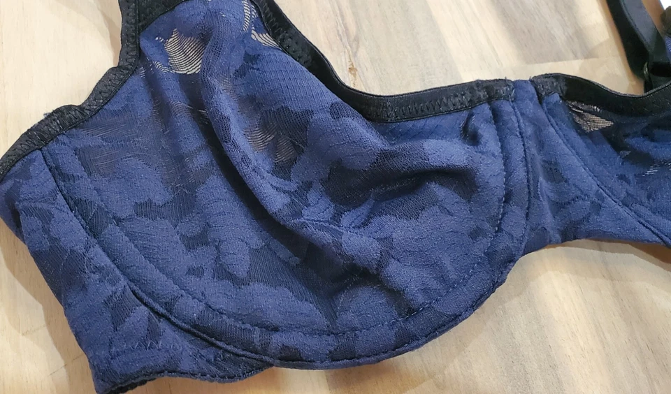 Sujetador con aros B.tempt'd by Wacoal Shadow Scene, Mood Indigo 32C Foto 3 de 4