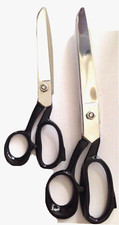 Stainless Set of 2 piece 8'' & 10'' Dressing Making Cloth Cutting Taylor Scissor
