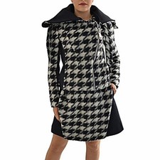 JC de Castelbajac giacca zip pied de poule, pied de poule zip jacket