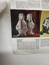 Vintage Sailor boy Doll needlepoint #521 Artcraft Concepts   Good Winter project