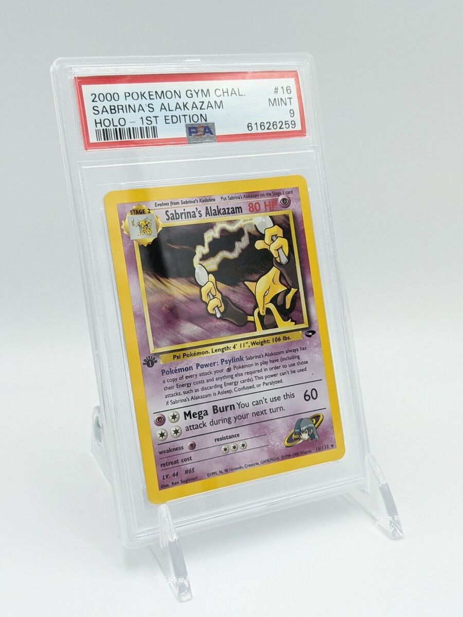  Sabrina's Alakazam - 16/132 - Holo Rare - Unlimited Edition :  Toys & Games