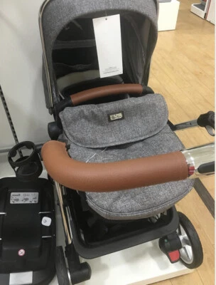 HANDMADE Silver Cross Wayfarer & Pioneer Kunstlederbezüge für Griff & Stoßstange