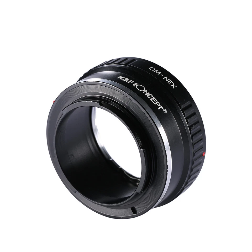 K&F Concept OM-NEX Adapter Ring for Olympus OM Lens to Sony NEX E Alpha Camera - Image 4 of 4
