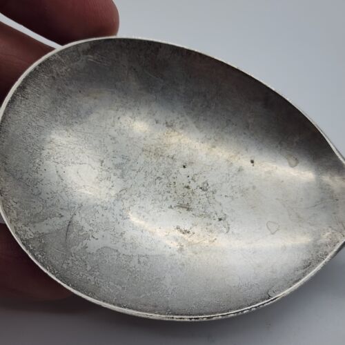 1949 Vintage Denmark Butterfly & Flower - 826 Silver Serving Spoon - 8.1" - Picture 9 of 19