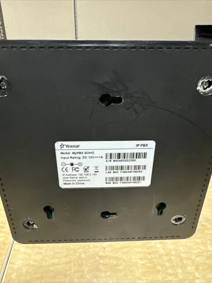 Yeastar MyPBX SOHO IP PBX for 32 Users, License free, modular expandable - Image 3 of 4