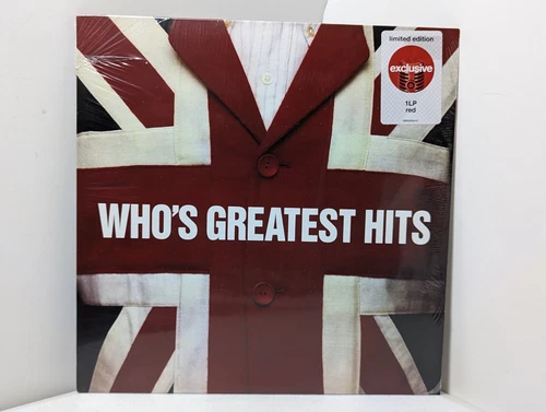 The Who Who's Greatest Hits Red Vinyl Remastered LP Sealed Target Exclusive