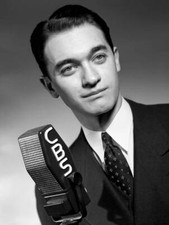 Portrait Of Mel Allen Radio Commentator 2 TV Radio Old Photo