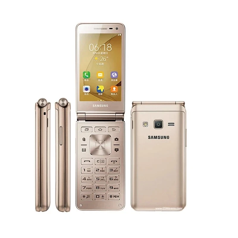 Samsung Galaxy Folder2 SM-G1650 Android Dual SIM 4G LTE Flip Phone New Sealed - Image 3 of 4
