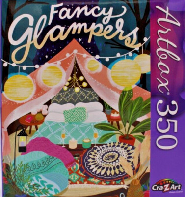 350 Pieces Jigsaw Puzzle Fancy Glampers 20 X 12 Artbox