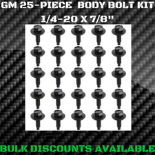 1960-1987 Gmc K35 Interior Exterior Engine Bay Chassis Front End Body Bolts Oem 1960-1987 Gmc K35 Interior Exterior Engine Bay Chassis Front End Body Bolts Oem