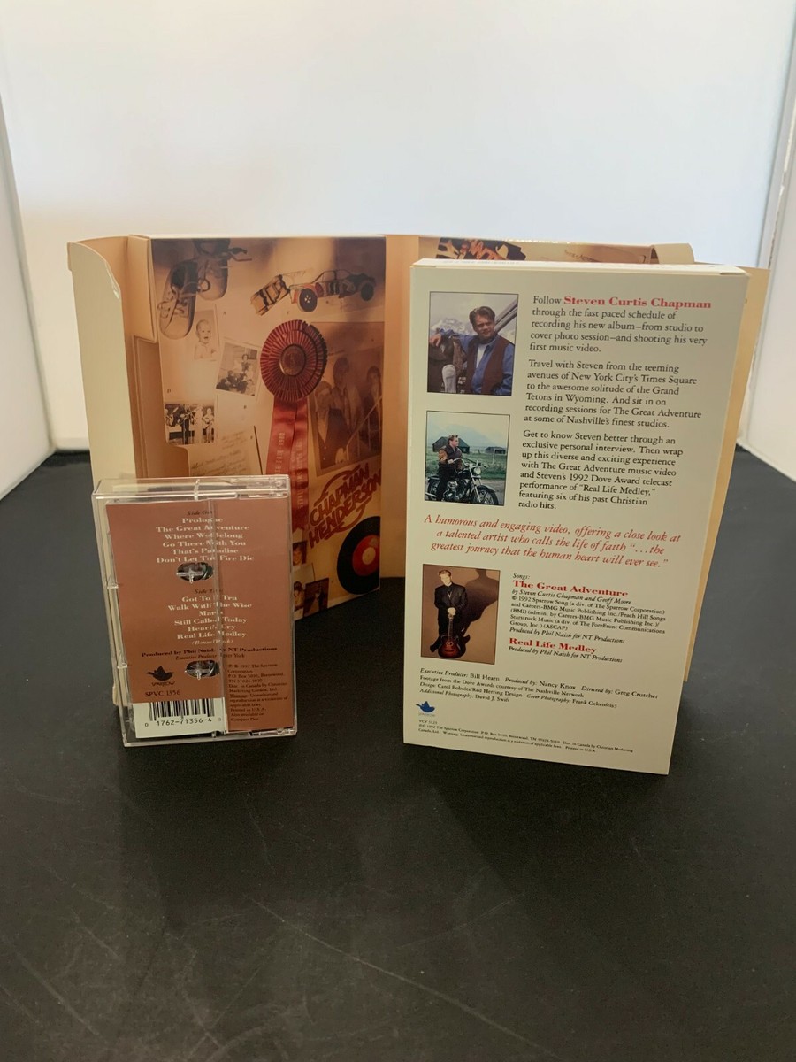 Steven Curtis Chapman The Great Adventure Official Audio/VHS, LB52