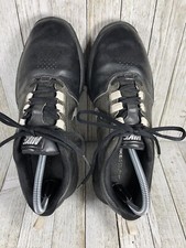 Nike Explorer CTRL Golf Shoes Black Leather Men’s Size 8 Spikeless
