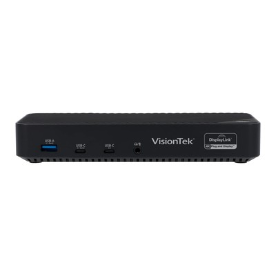 VT7000 USB-C 3X Monitor Docking Station - 100W Power, 3X HDMI, 2X DP, 3X USB-...