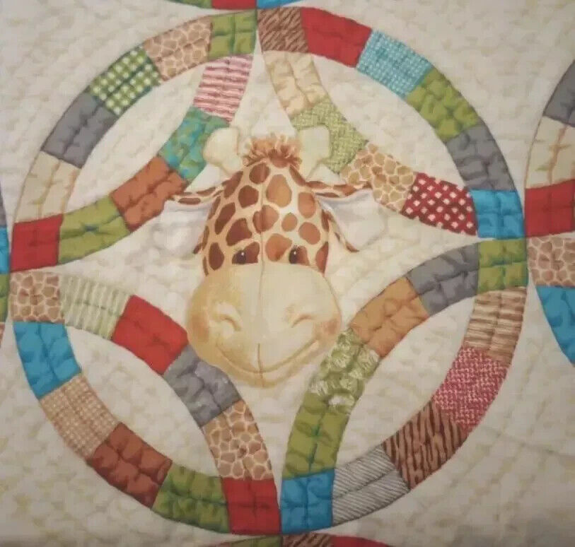 Bazooples Jungle Babies Fun Fabric Craft 44x12.5 Inch Lion Animal USA Made