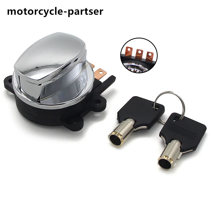 Juego de bloqueo de interruptor de llave de encendido para Harley-Davidson 71313-96A ROAD KING FXDFSE 1PW8 Foto 4 de 4