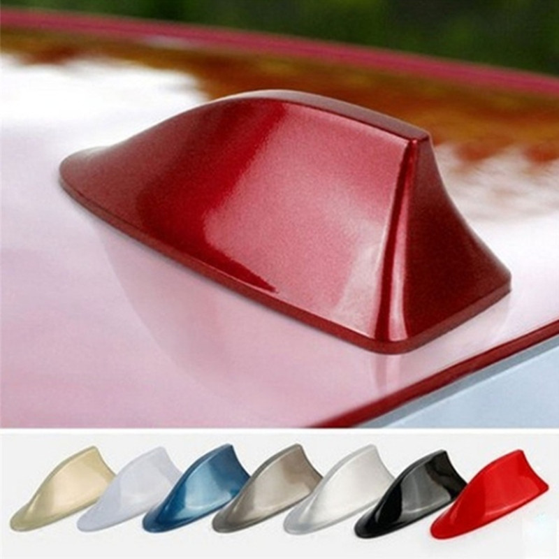 Red For Hyundai Sonata 1990-2016 Shark Fin Antenna Cover Car Radio AM/FM Aerial