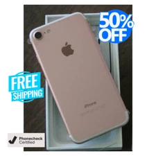 Apple iPhone 7 -32GB 128GB- GSM Unlocked Tmobile Att Smartphone Battery Good