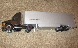 Ups Feeder Semi Tractor Truck Trailer Diecast 1 42 Scale United