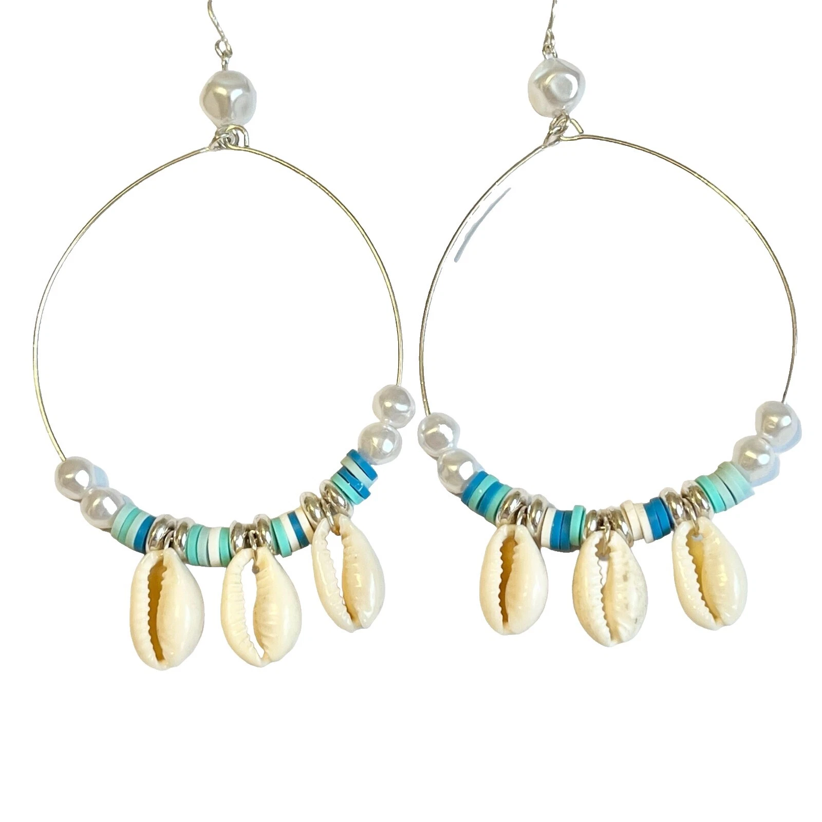 Pendientes de Moda chapado en plata de Claire's