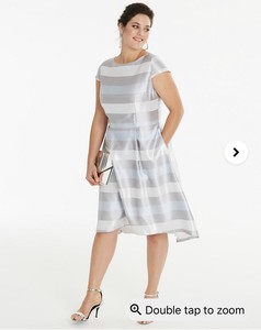 simply be silver dress