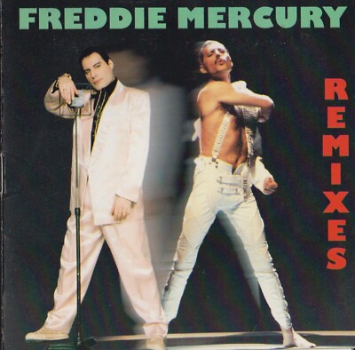 FREDDIE MERCURY Remixes CD - 6 remix songs - Made in Brazil