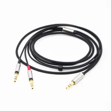 OCC Nylon Audio Cable For Hifiman He5xx He6se V2 HE560 V4 DEVA Pro Headphones