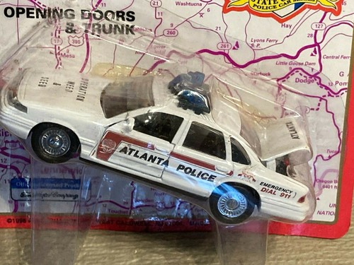 Road Champs Police Series Atlanta Police #43003 Sealed on Card!! - Picture 2 of 8