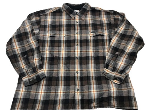 Carhartt Plaid Flannel Thick Cotton 