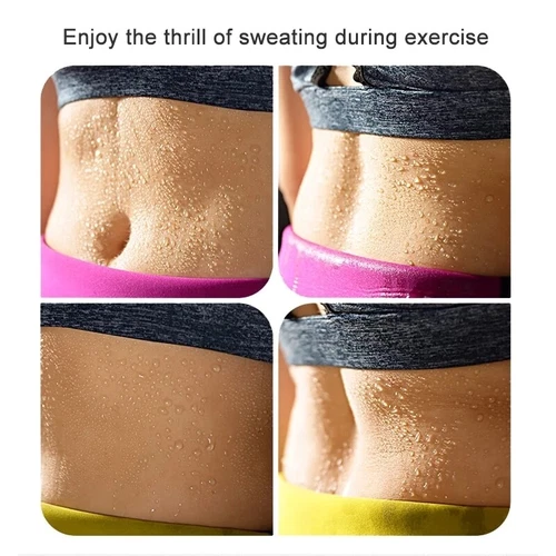 Tummy Belly Stomach Thermal Hot Sauna Sweat Waist Trimmer Fat Burner Wrap Belts - Bild 5 von 25