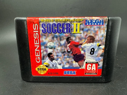 World Championship Soccer II (Sega Genesis) *CART ONLY - CLEANED & TESTED*