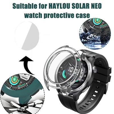 Suitable for HAYLOU SOLAR NEO watch protective case glass film integrated Hot R0
