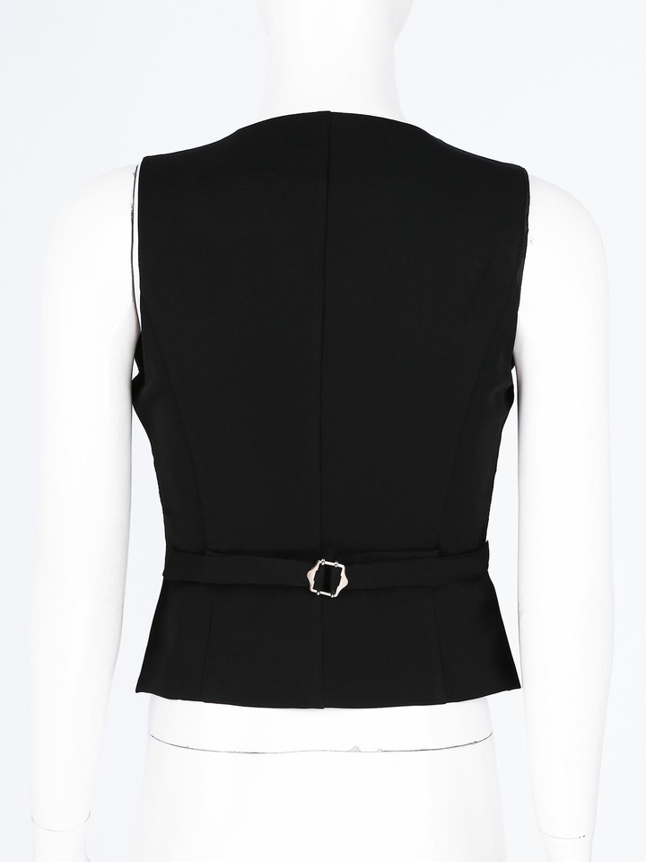 Womens Suit Vest Waistcoat Dressy Tuxedo Suit Slim Fit Halter Neck