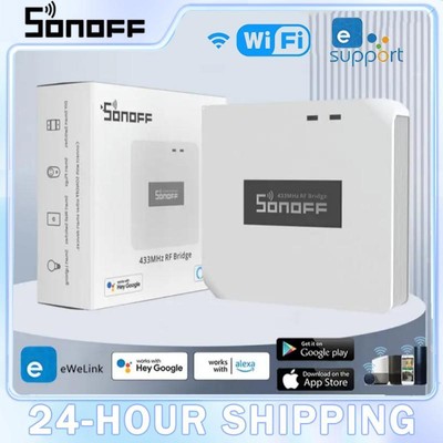 Sonoff RF Bridge R2 Smart Hub WiFi 433MHz Bridge Trigger Smart Scenes WiFi Gatew