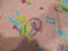 Disney Tinker Bell Sweet Tink Scrub Top Pinks Ladies X Large