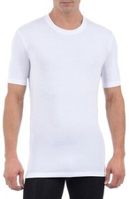 TOMMY JOHN Soft Cotton/Spandex Basics Crew Neck Tee Under Shirt S/P Small  men 