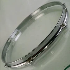 Gretsch 14"8-Lug Die-Cast Snare Drum Resonant Rim/Hoop Chrome USA Vintage 60s RB