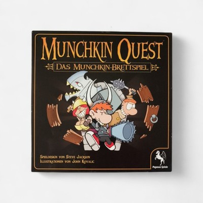 Munchkin Quest - Das Munchkin Brettspie  Pegasus Spiele 2011 - Vollständig