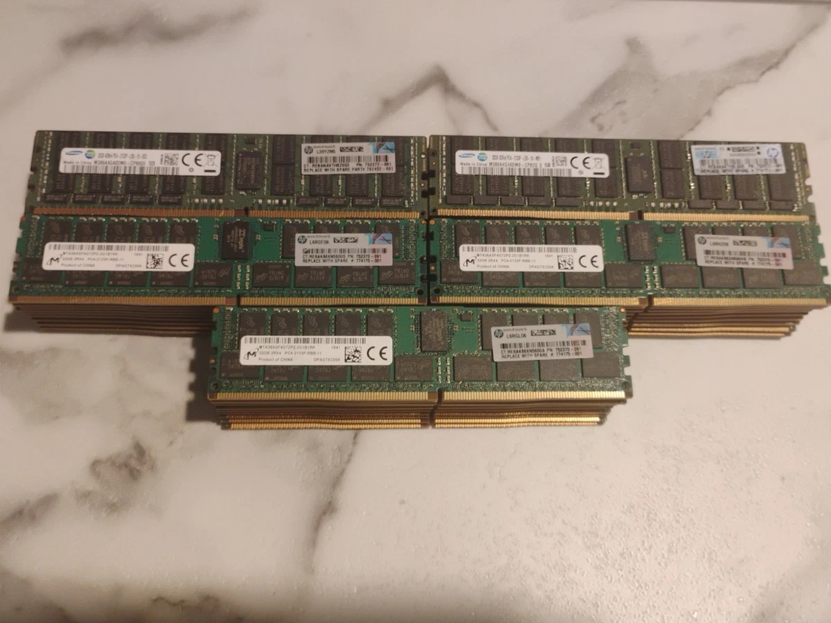 PC4-17000 (DDR4-2133) Bus Speed ECC RAM Computer Memory (RAM) for