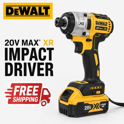 #ad DEWALT DCF887 20V Impact Driver Black Yellow Body Only $74.99