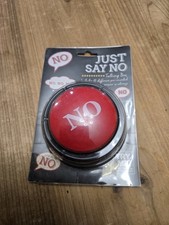 NEW IN PACKAGE "Just Say No" Electronic Talking Toy Box 10 Recorded Various No