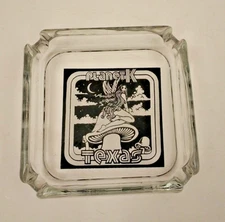PLANET K Texas Ashtray Lady Woman On Mushroom Design Cigarette Tobacco